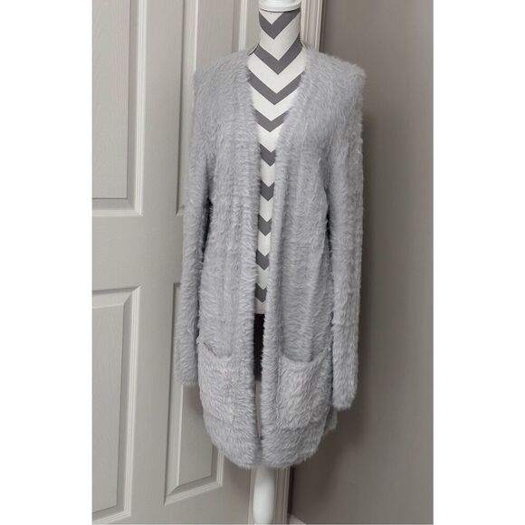 Free People Faux Fur super soft cardigan - Picture 1 of 9